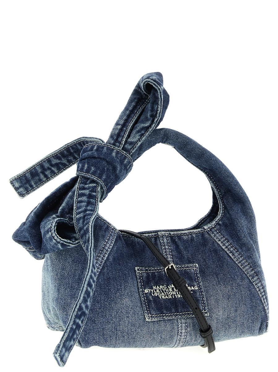 Marc Jacobs 'The Bow Denim Mini Sack' Handbag
