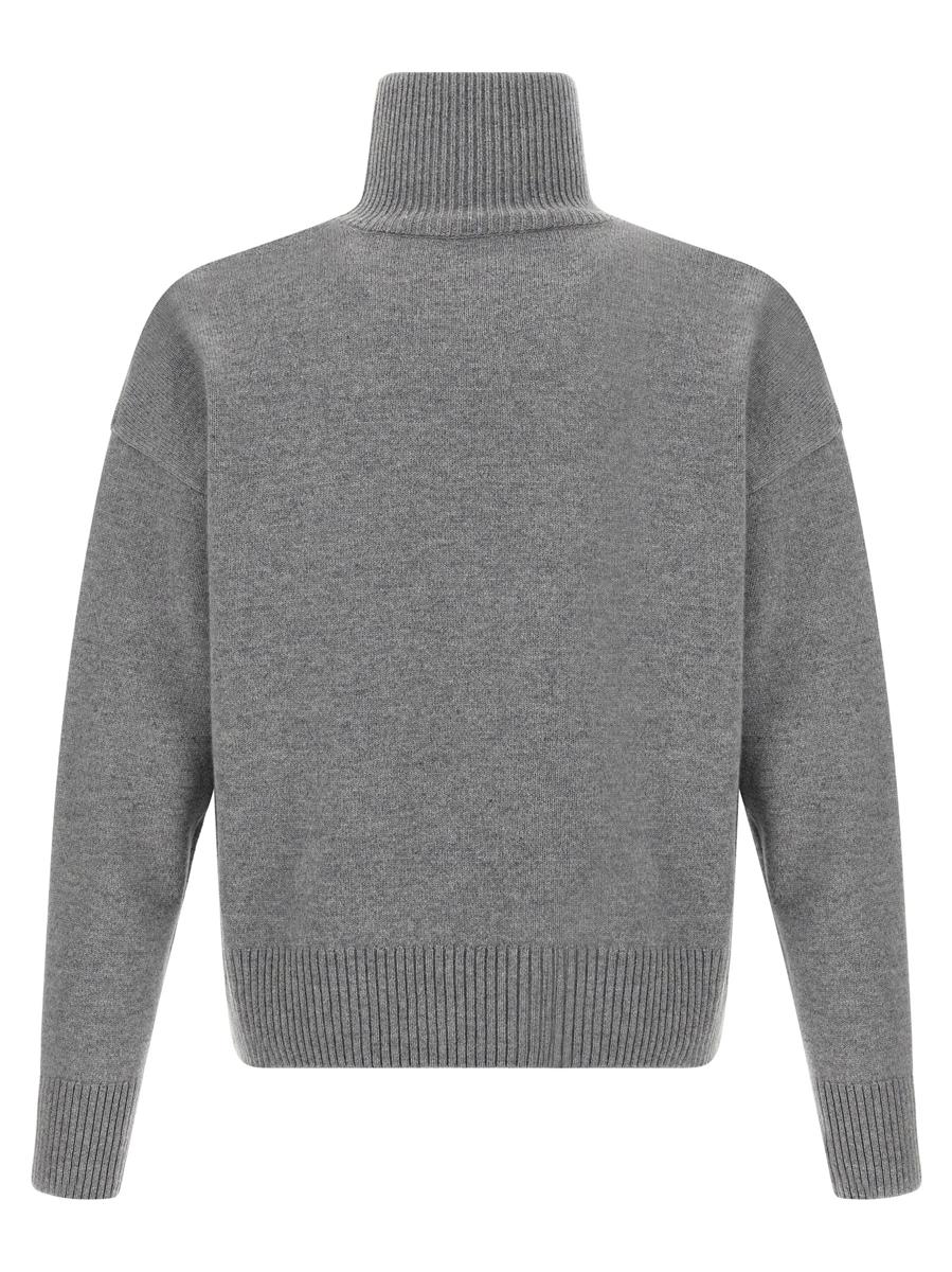 AMI Paris Puff Logo Sweater