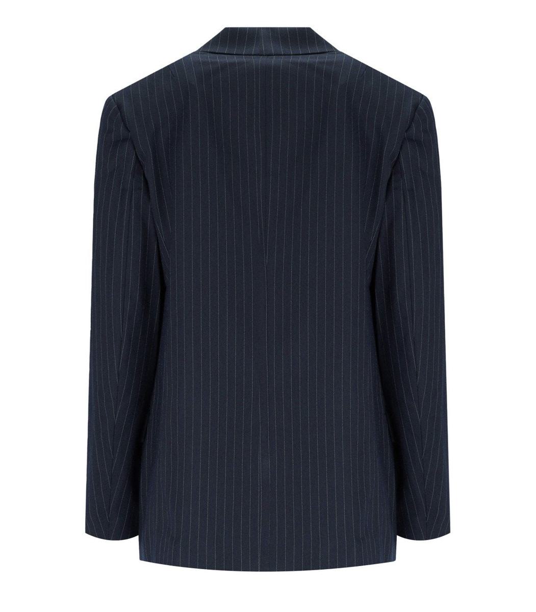 Essentiel Antwerp Ipursuit Navy Blue Oversized Blazer