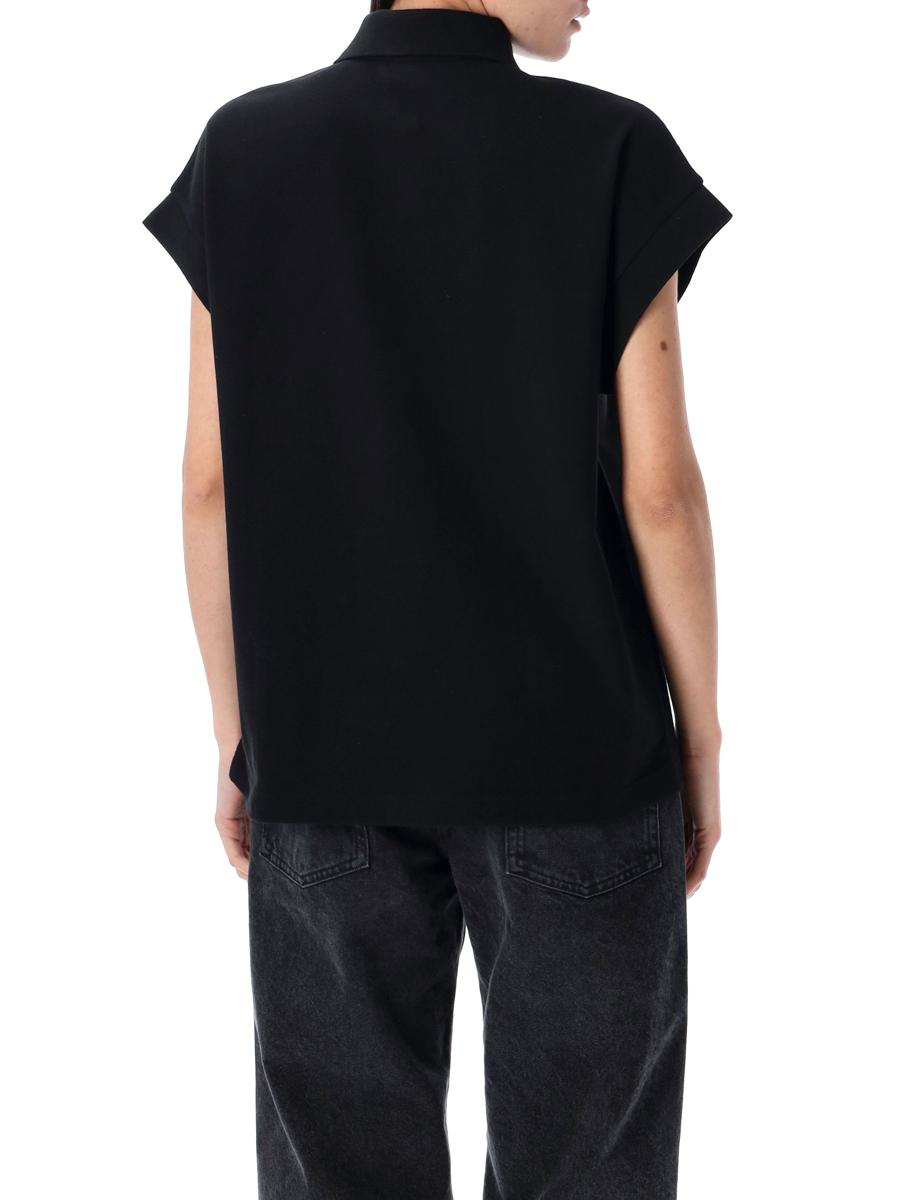 Saint Laurent Cassandre Piqué Polo Shirt