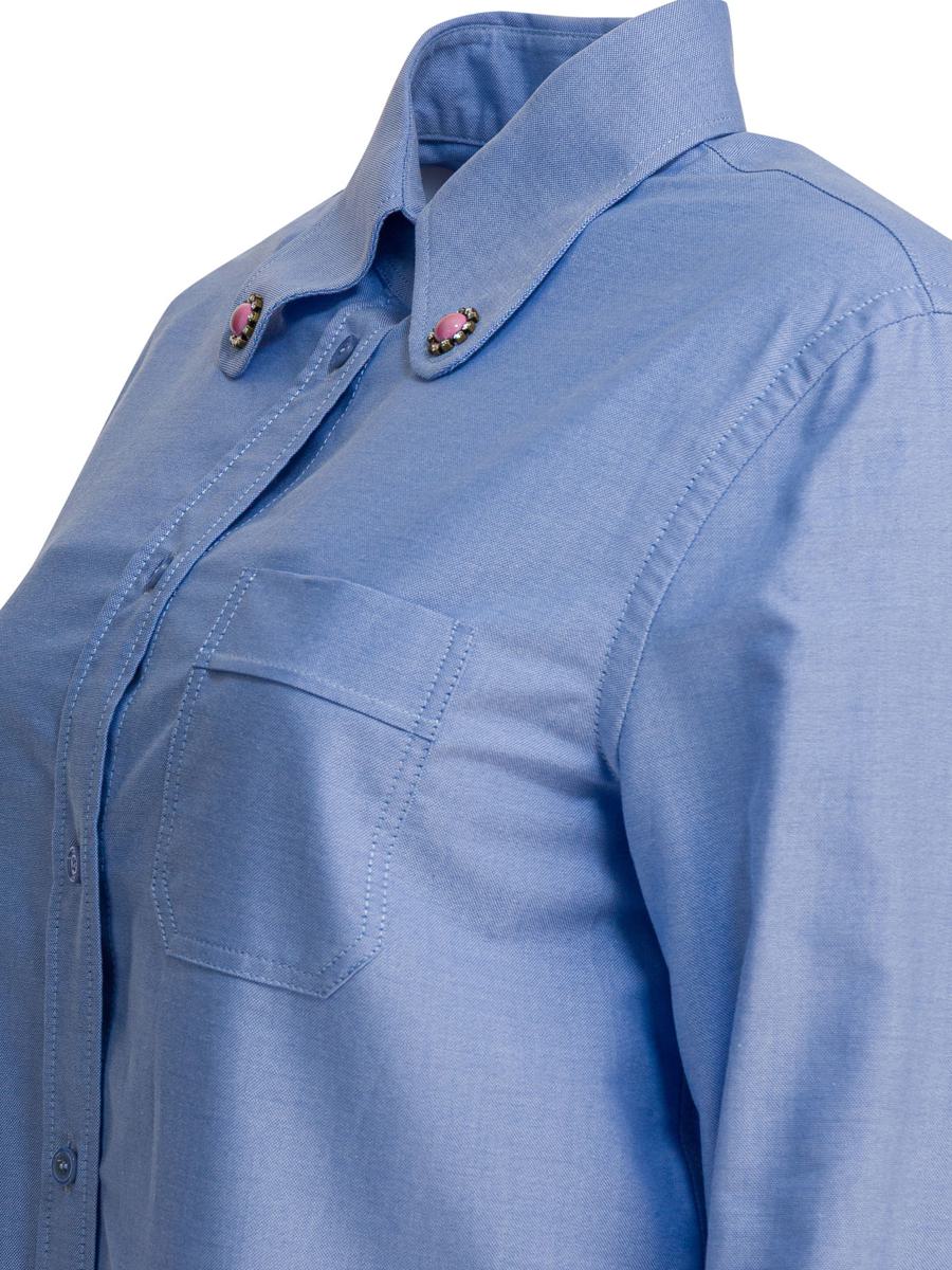 Valentino Garavani Shirt With Embellished Collar