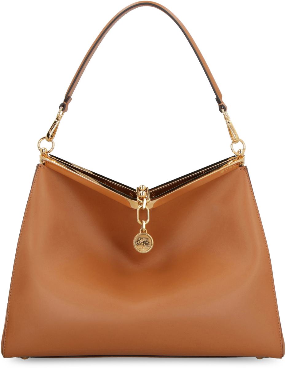 Etro Vela Leather Shoulder Bag
