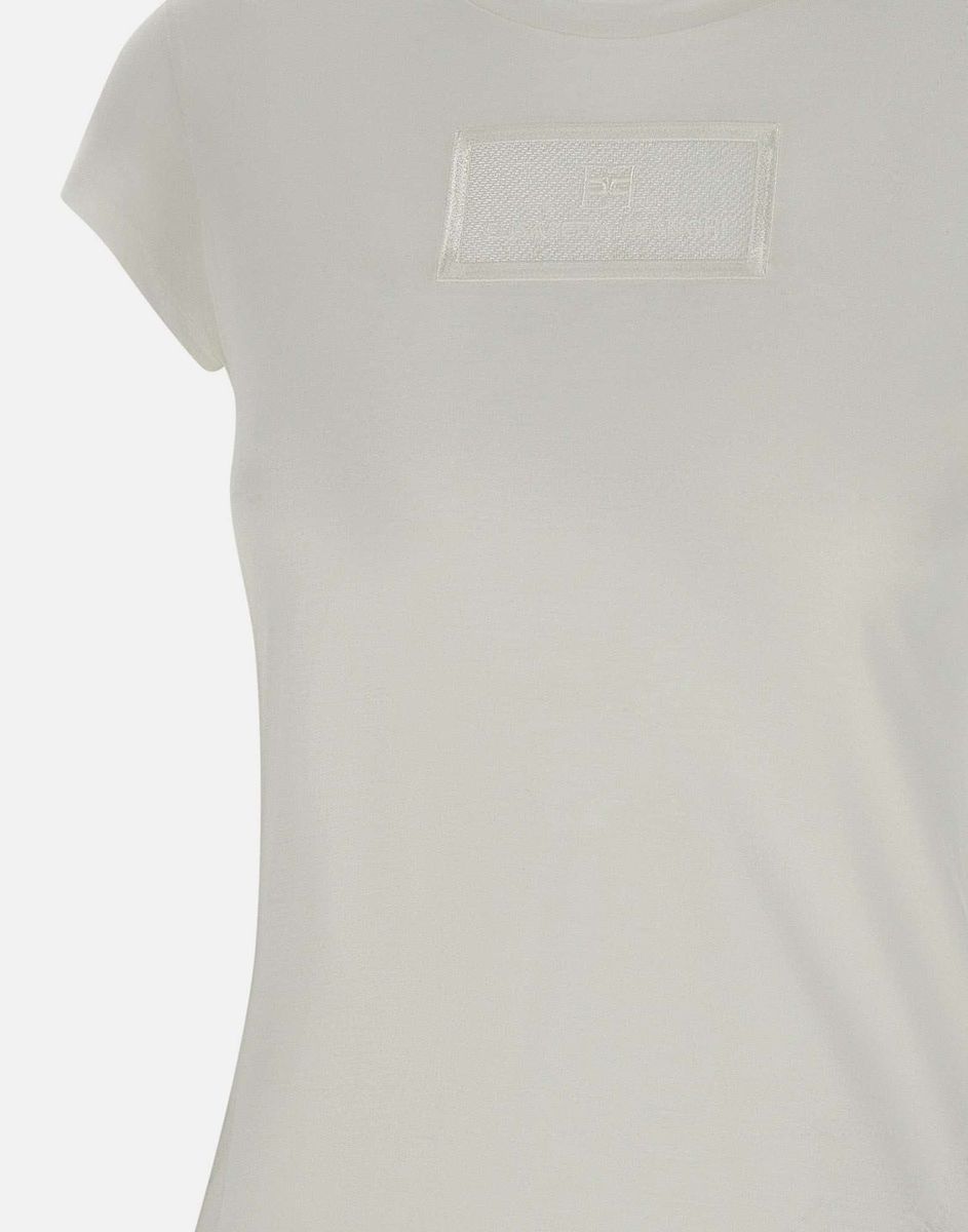 Elisabetta Franchi Logo Print T-Shirt