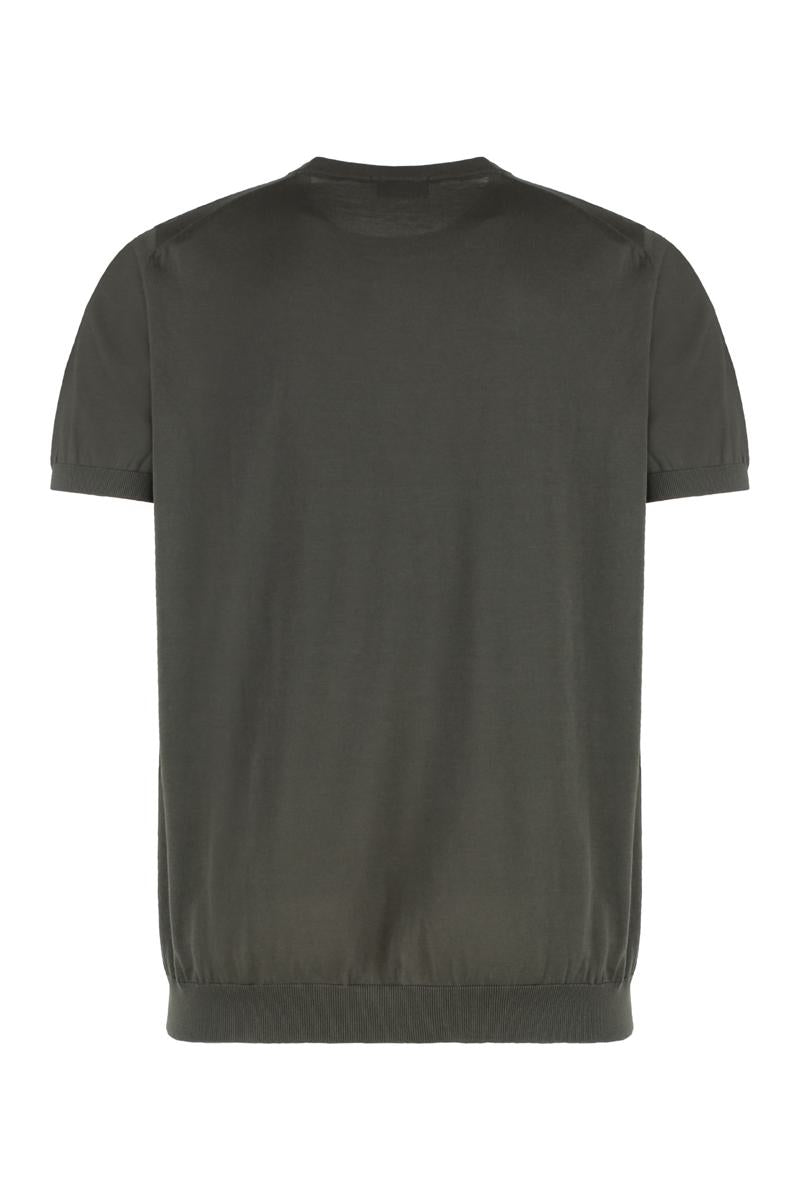 Drumohr Cotton Short Sleeve Sweater