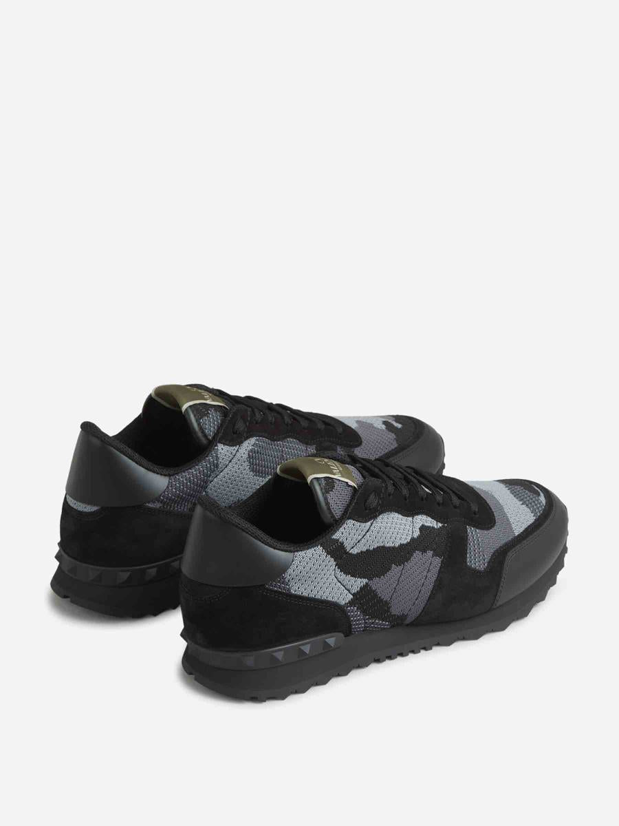 Valentino Garavani Rockrunner Camouflage Sneakers