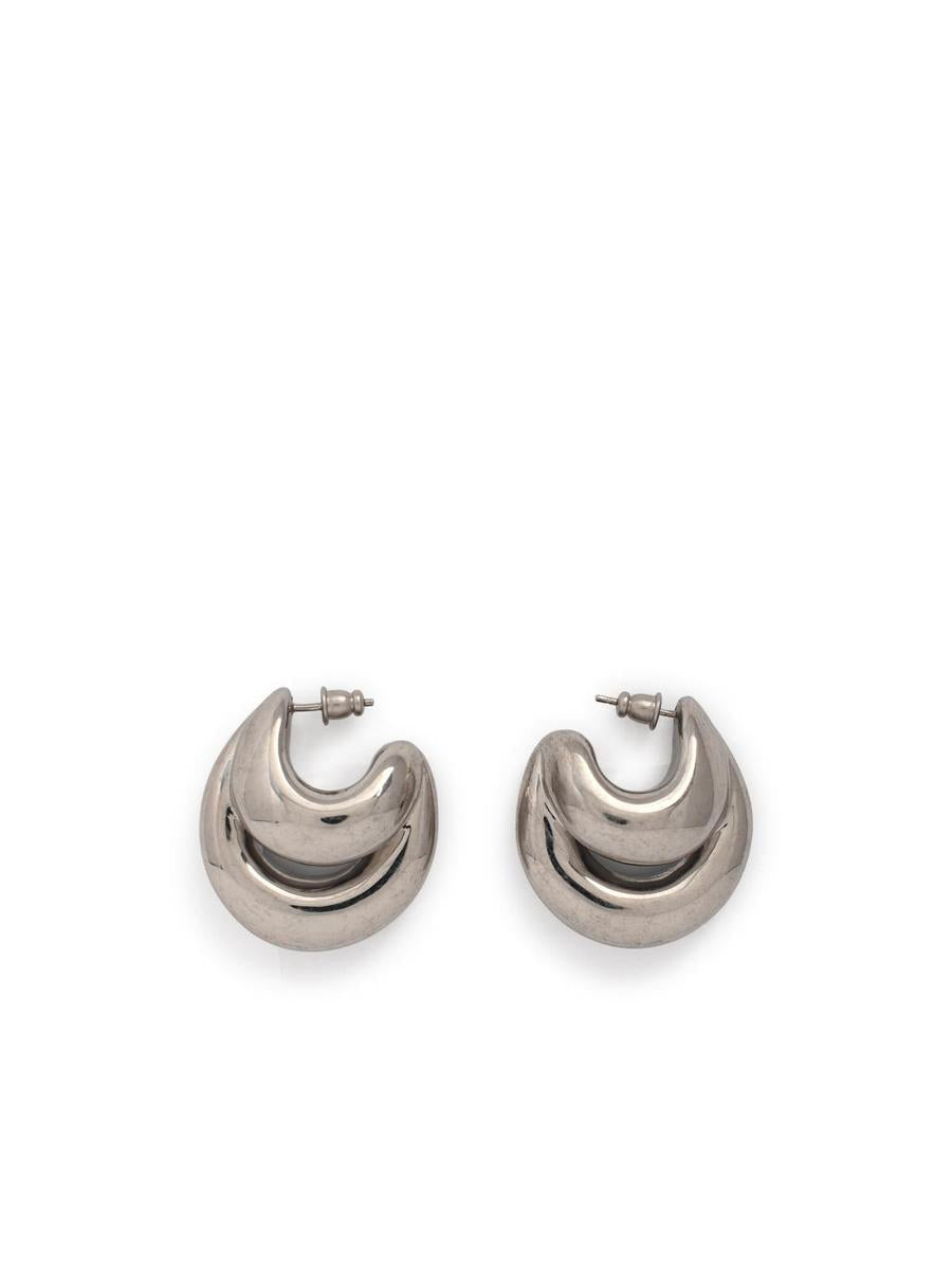 Panconesi Silver 'Double Blow Up' Earrings