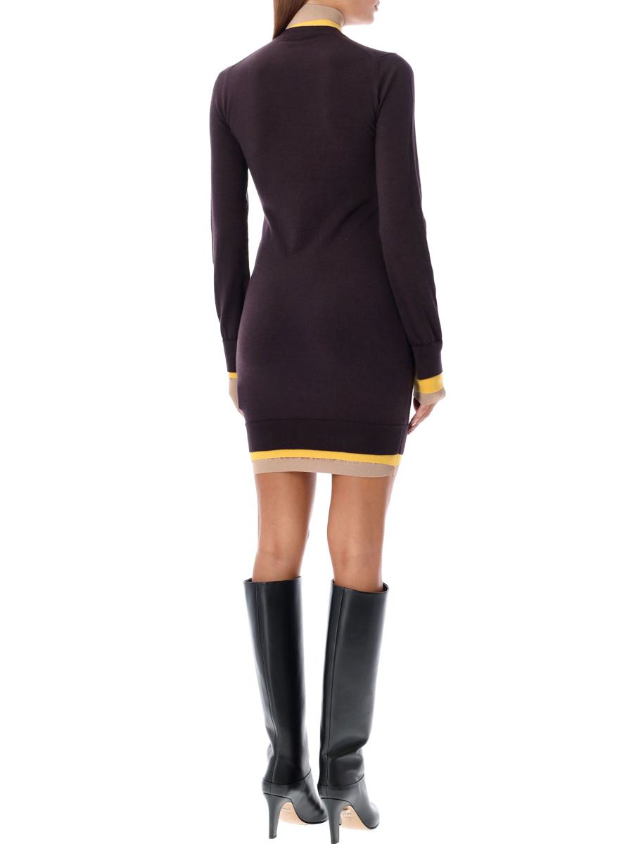 Fendi Multi-Layer Mini Dress