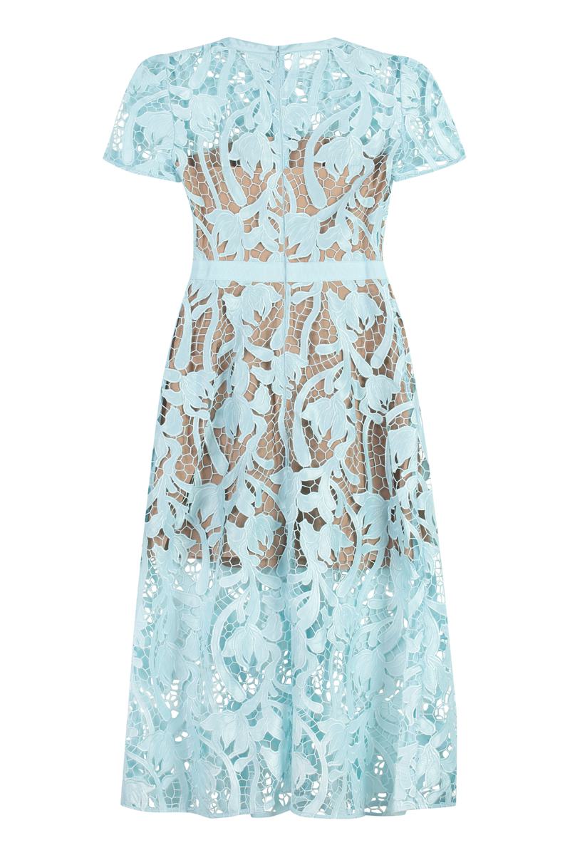Self-Portrait Lace Midi Dress
