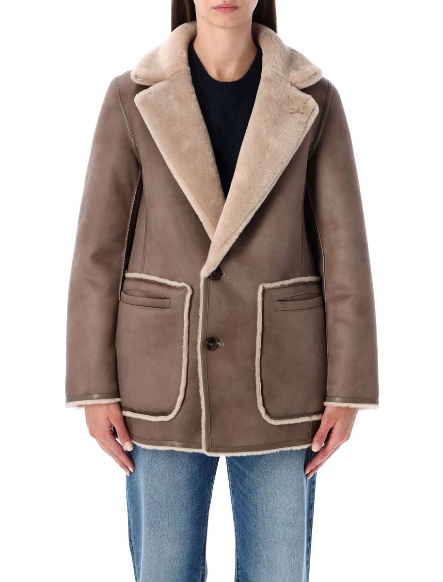 Urbancode Reversible Faux Fur Coat With Suede Interior