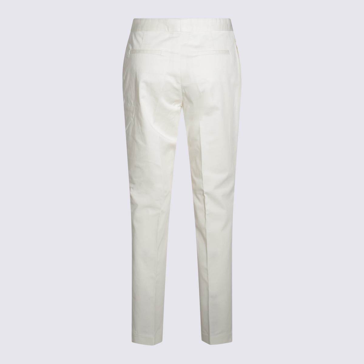 Fabiana Filippi White Cotton Pants