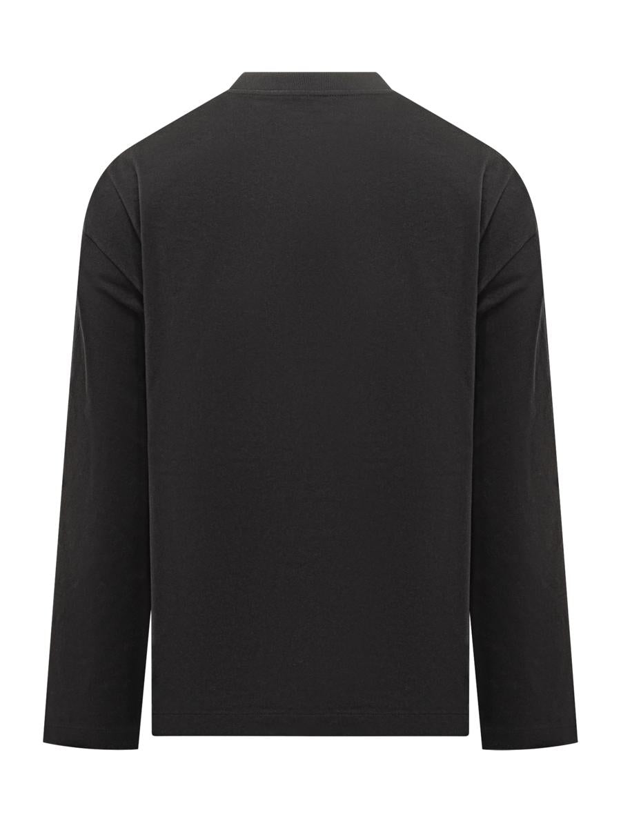 Jil Sander Jil Sander Black Long Sleeve T-Shirt