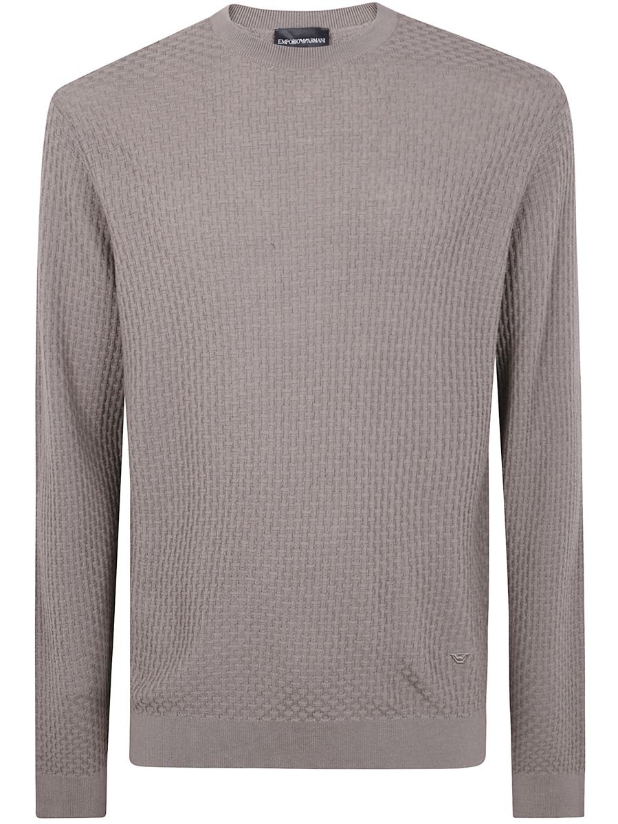 Emporio Armani Round Neck Sweater Clothing