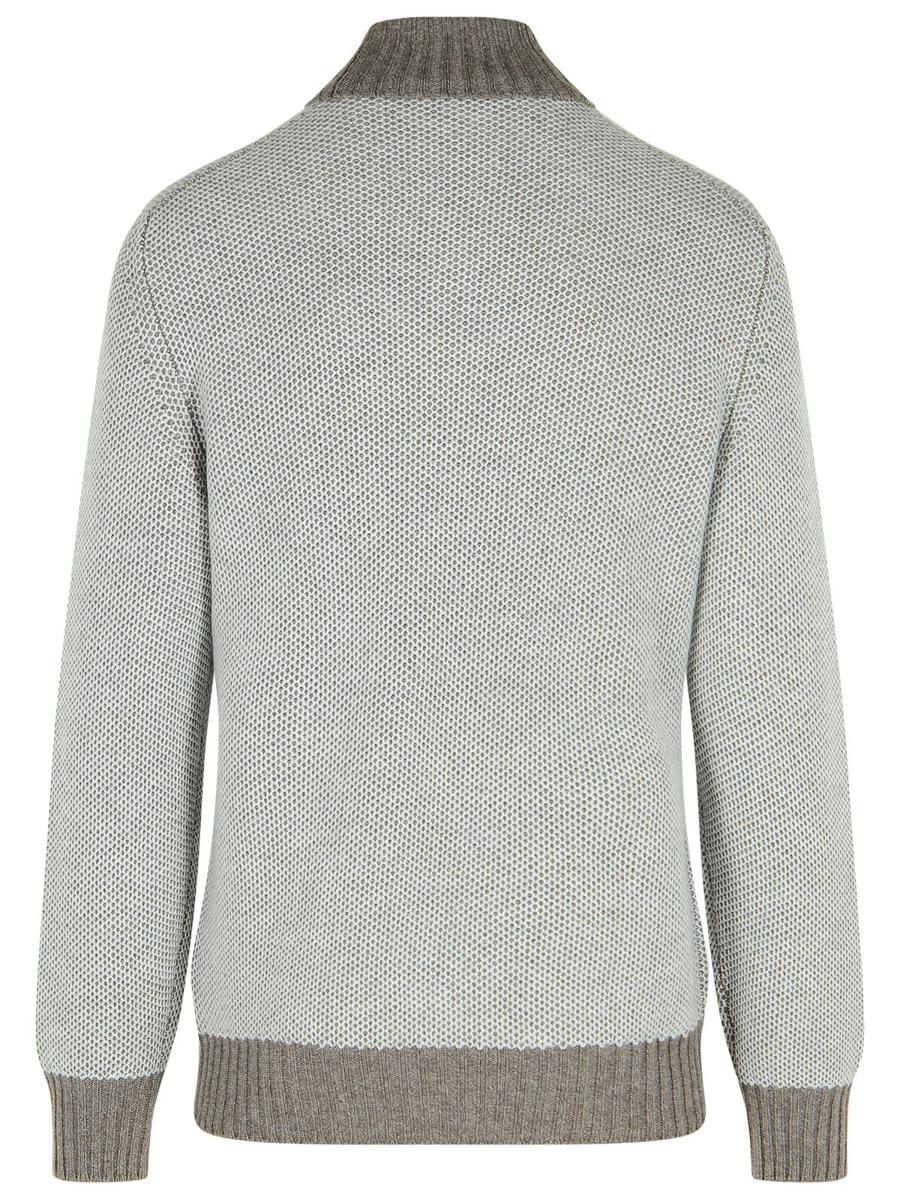 Gran Sasso Brown Cashmere Sweater