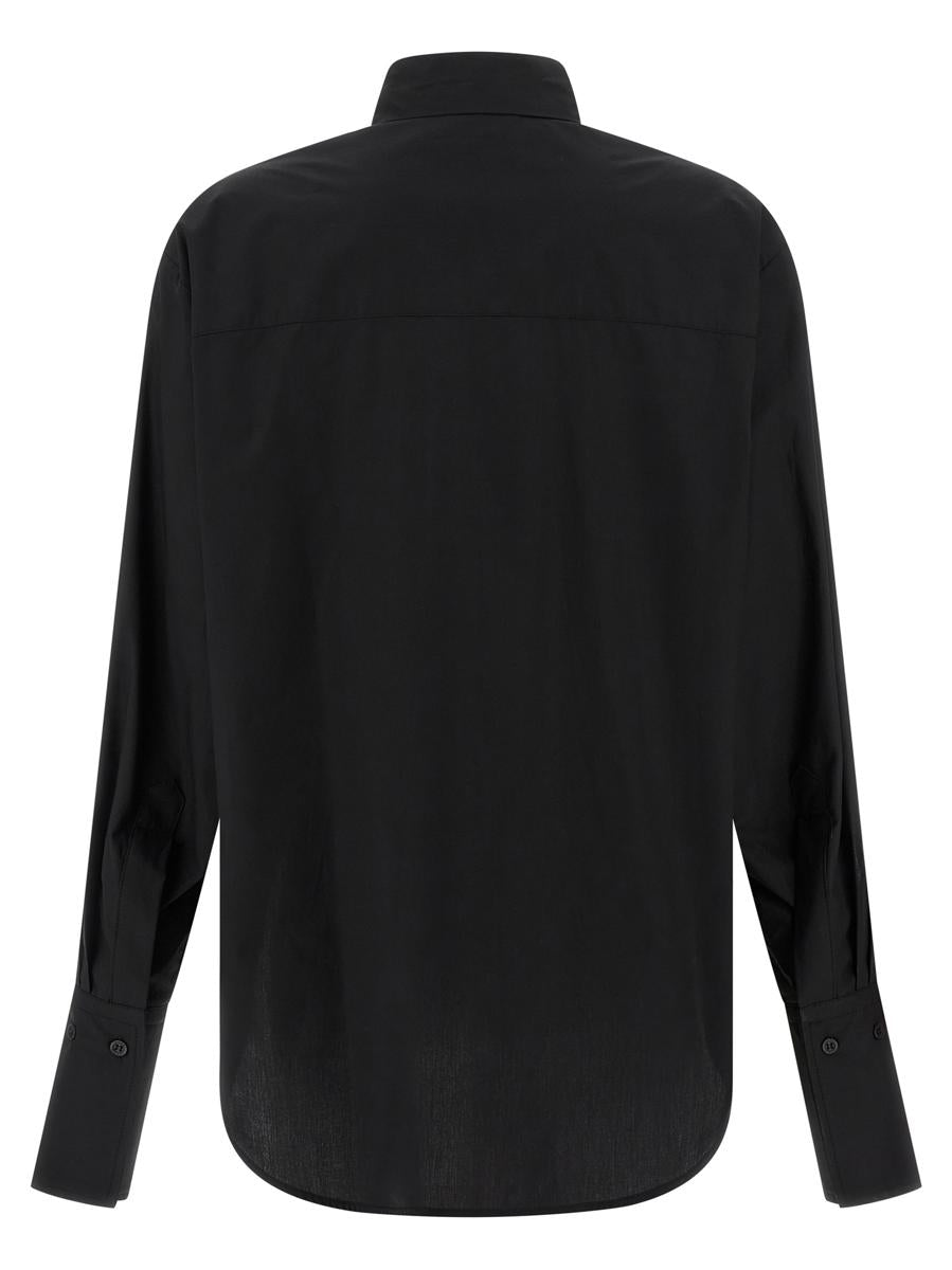 Nude Lavallière Collar Shirt