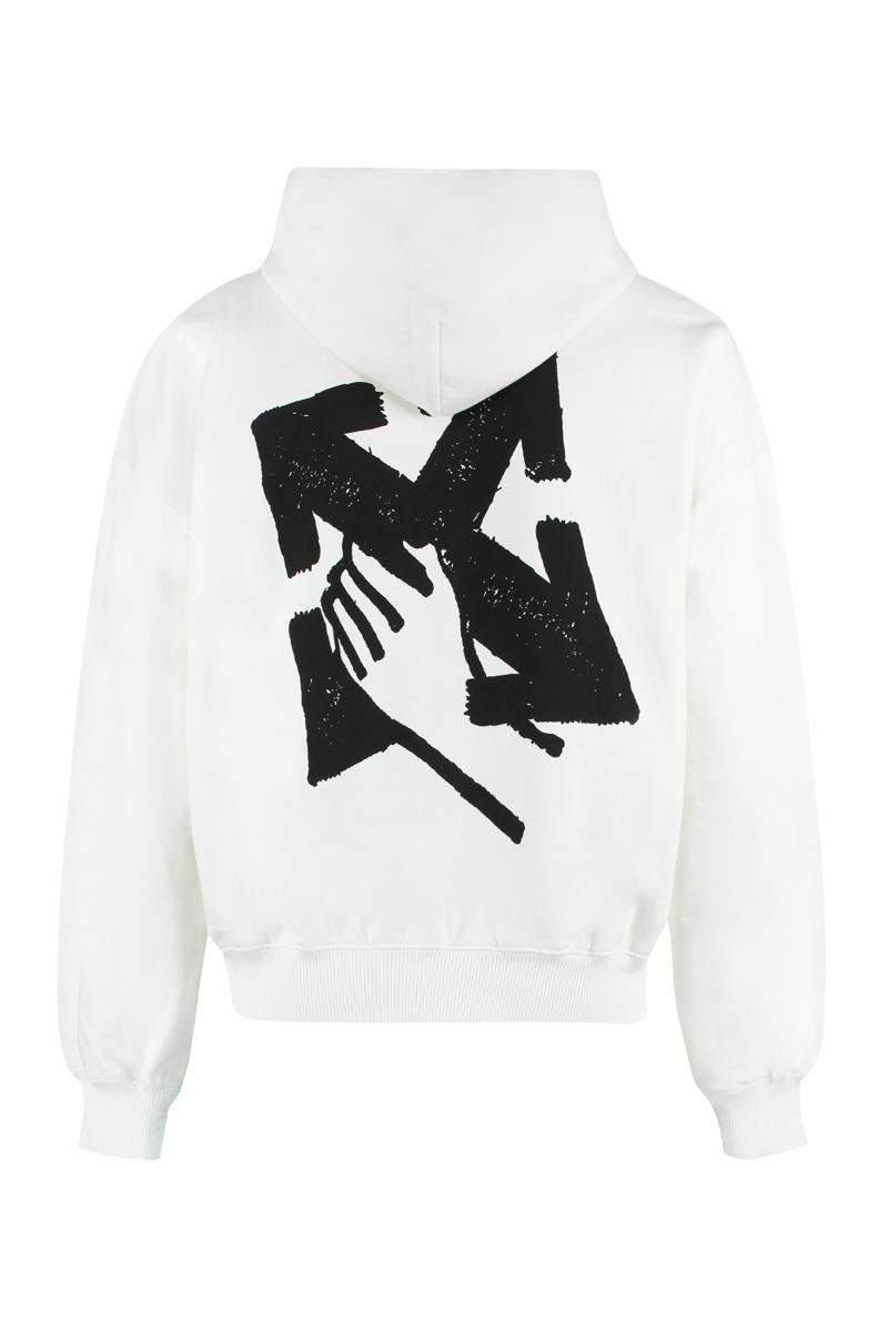 Off-White Hooded Sweatshirt