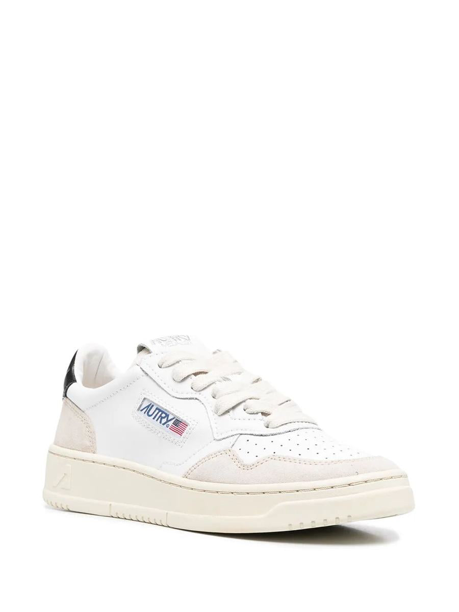 Autry "Medalist Low" Suede Sneakers Shoes