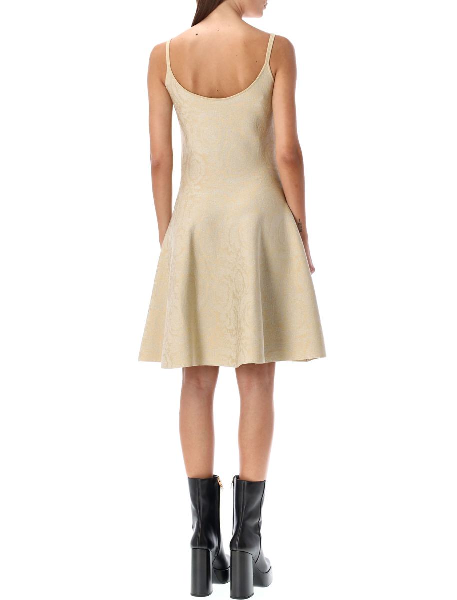 Versace Mini Dress Barocco Knit