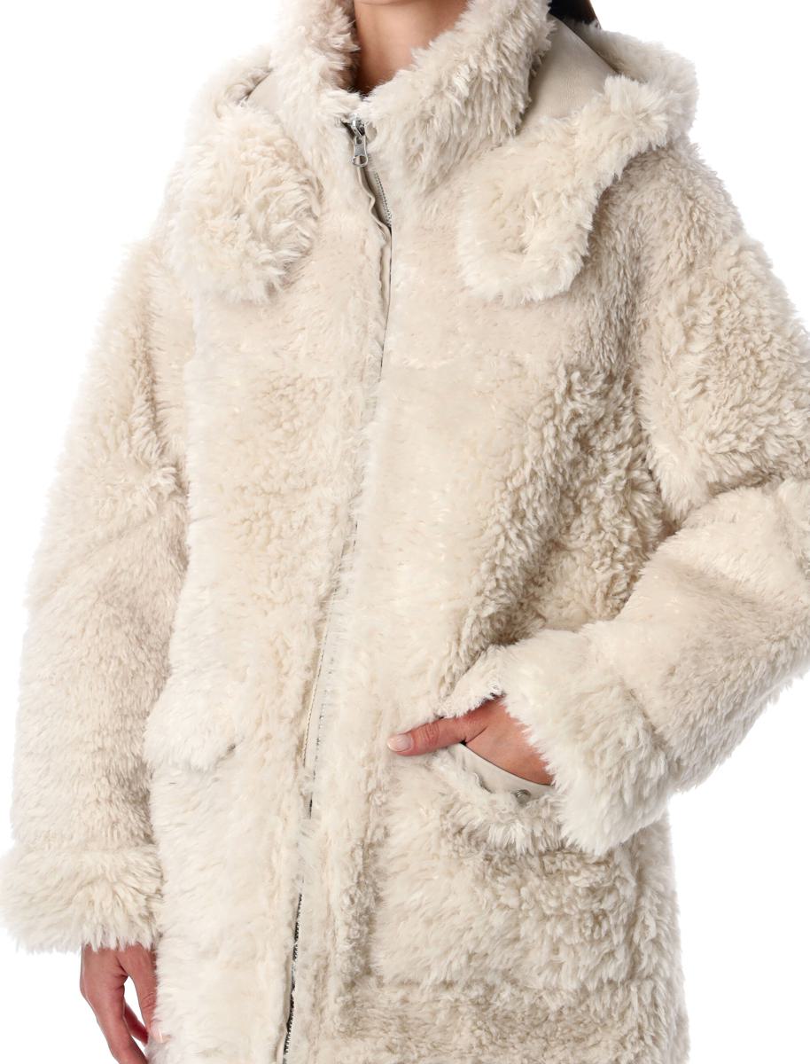 Urbancode Reversible Faux Fur Coat With Hood