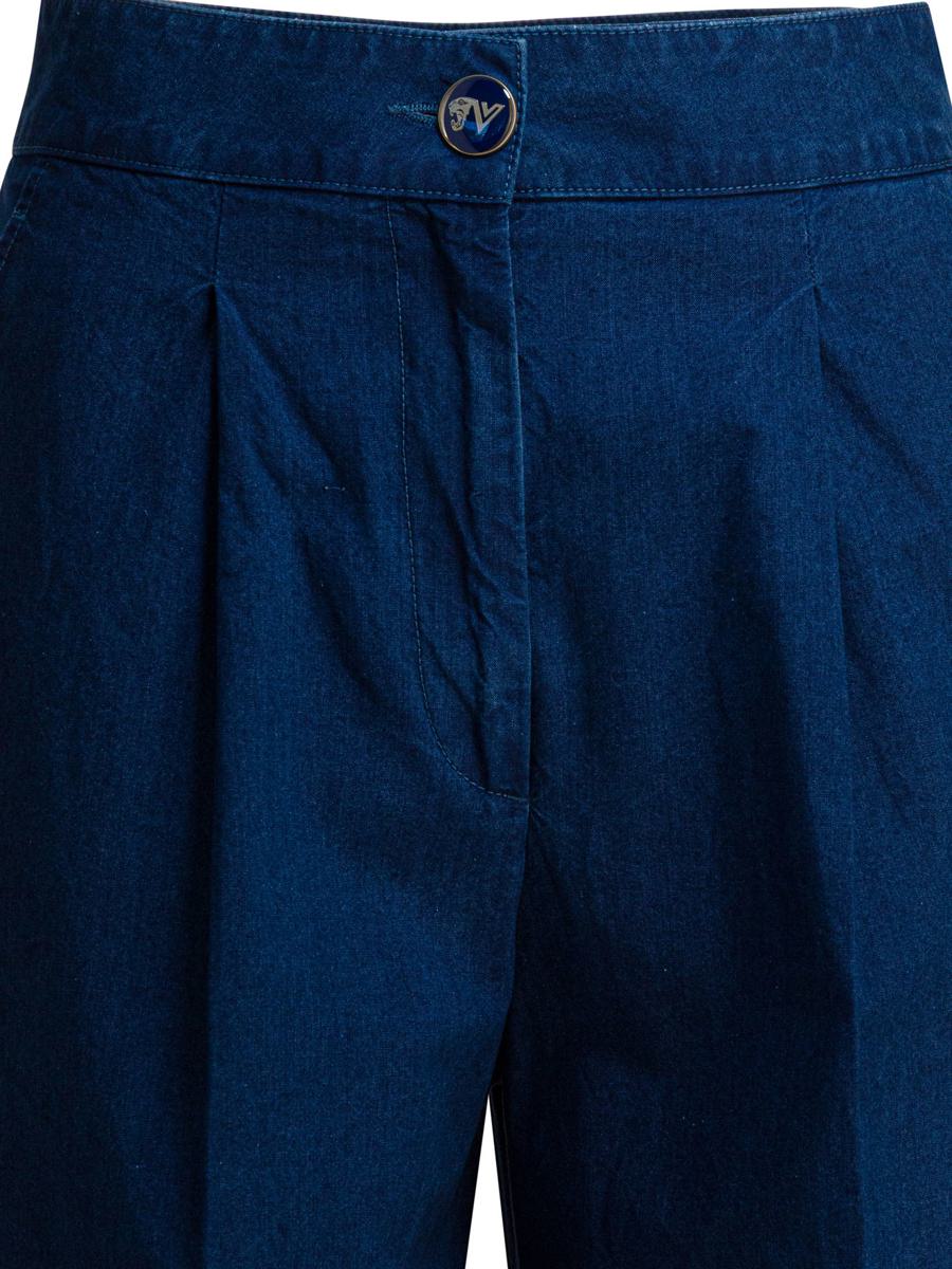 Valentino Garavani Wide-Leg Jeans With Pleats