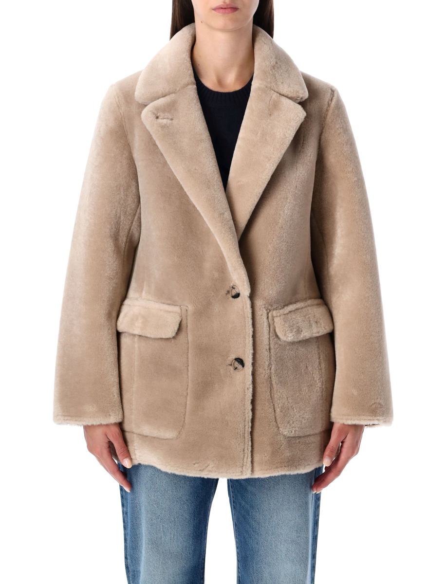 Urbancode Reversible Faux Fur Coat With Suede Interior