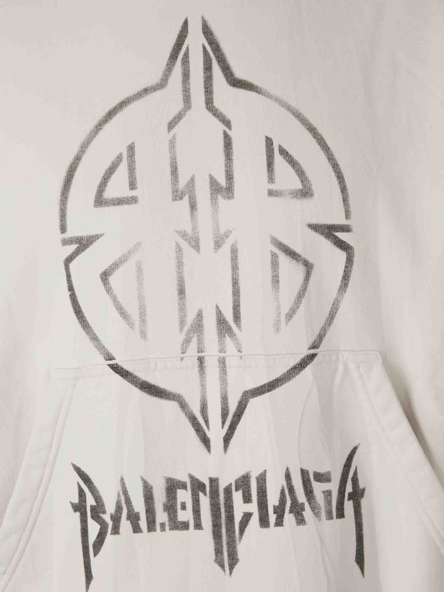 Balenciaga Metal Bb Logo Sweatshirt