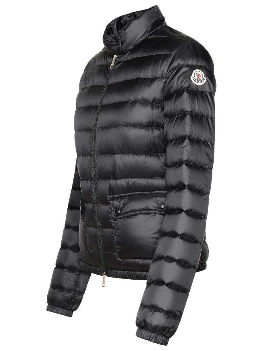 Moncler 'Lans' Black Polyamide Down Jacket