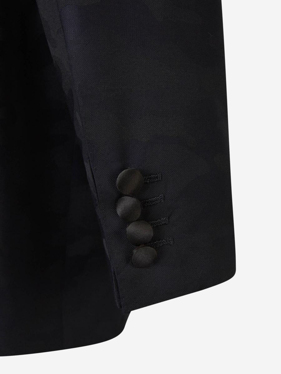 Sartorio Napoli Camouflage Pattern Blazer