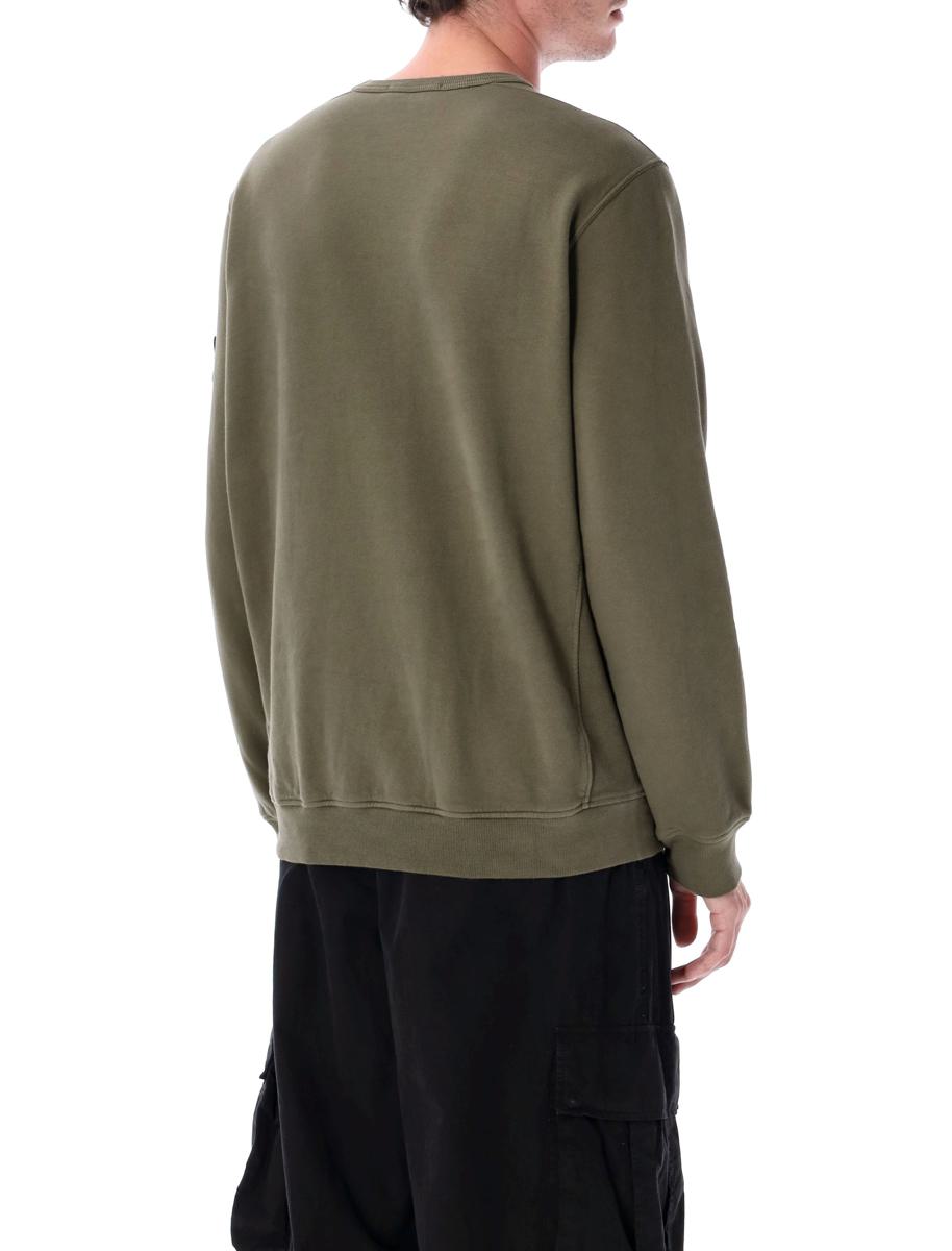 Stone Island Brushed Organic Cotton Sweatshirt