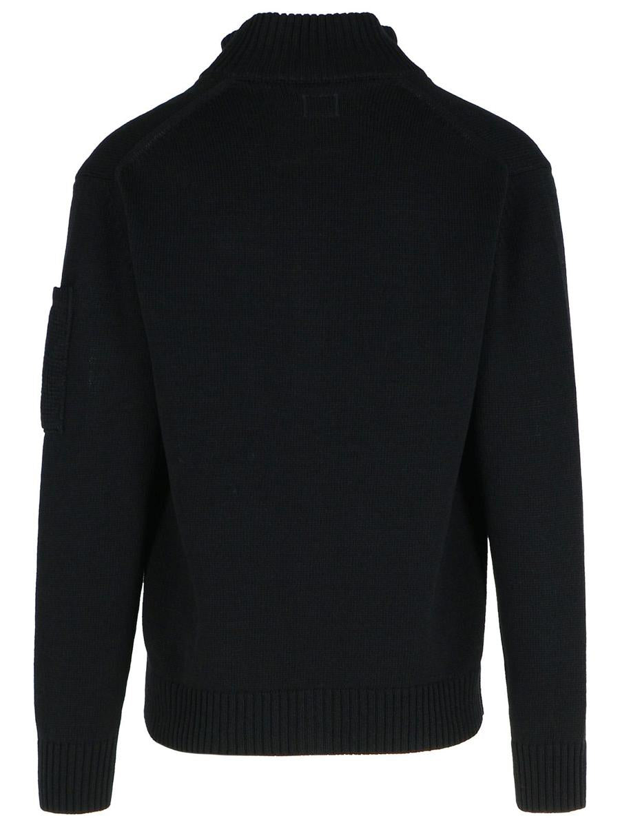 C.P. Company 'Lens' Black Cotton Jacket