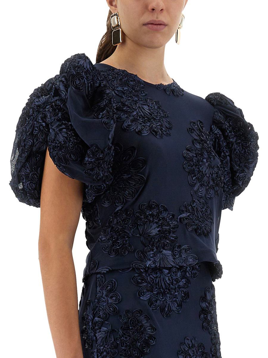 Rotate Birger Christensen 3D Mesh Tops
