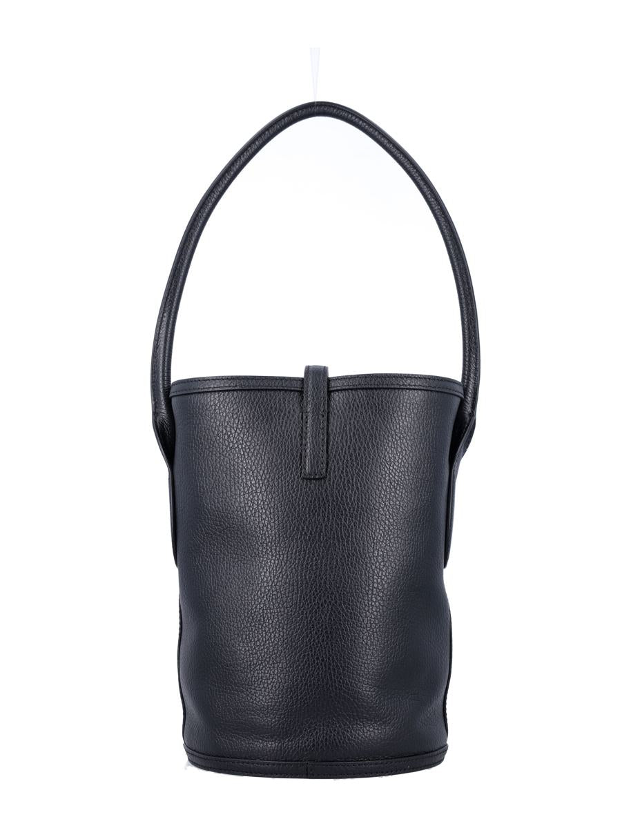 By Malene Birger Marylle Small Grainy Leather Bucket Bag