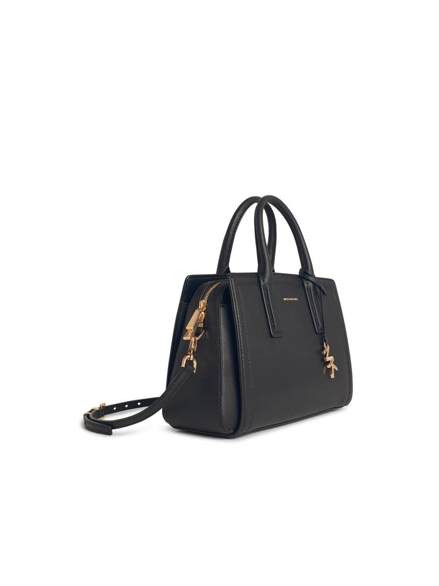 Michael Kors Small 'Laila' Black Leather Bag