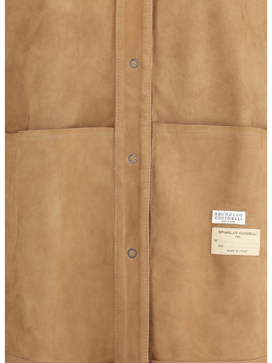Brunello Cucinelli Leather Jackets