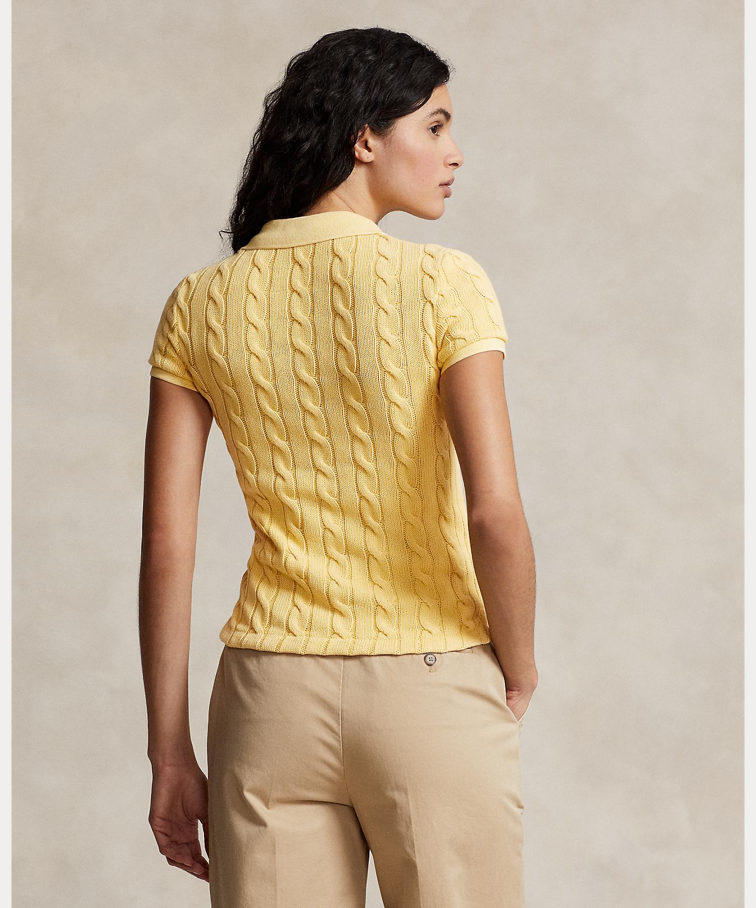 Polo Ralph Lauren Cable Knit Polo Shirt