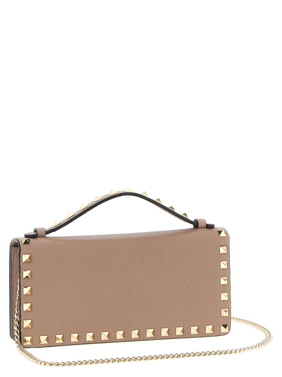 Valentino Garavani Valentino Garavani 'Rockstud' Wallet On Chain