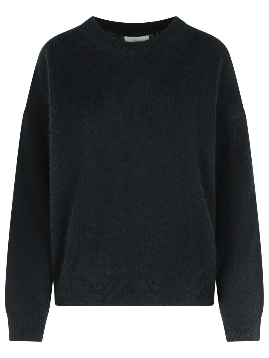 Loulou Studio Black Wool Blend Sweater