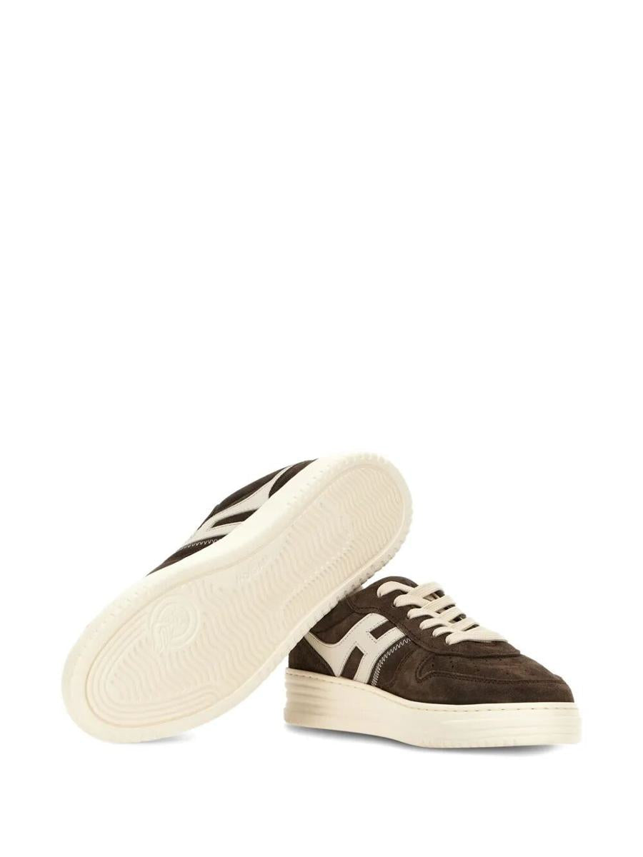 Hogan H630 Suede And Leather Sneakers Shoes