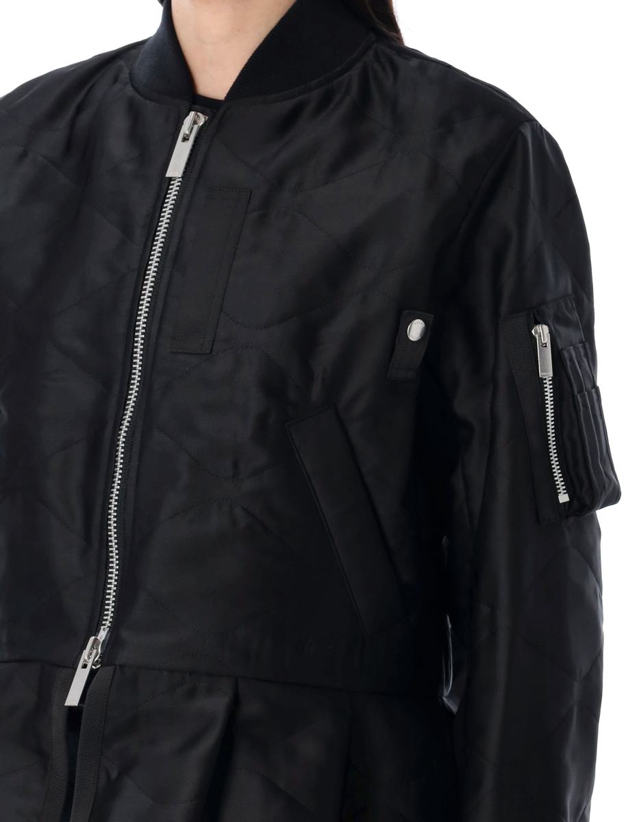 Sacai Quilted Satin Blouson