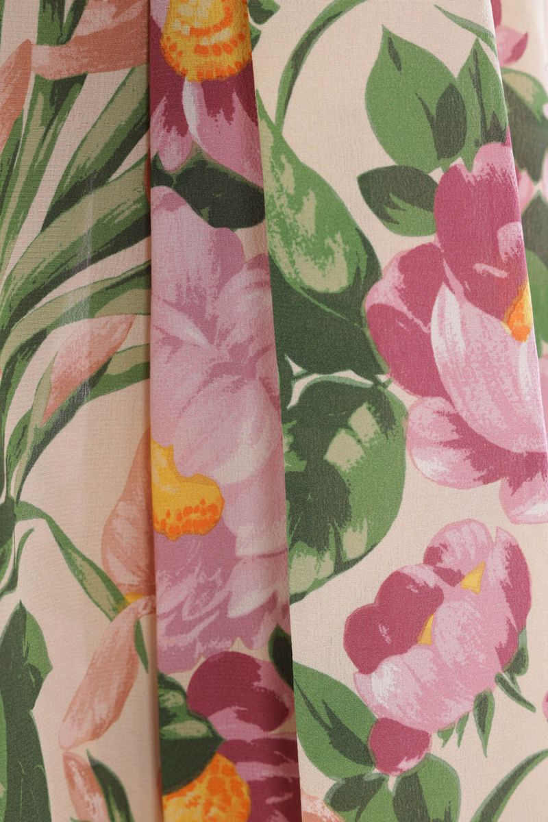 Chloé Floral Print Scarf Shirt Clothing