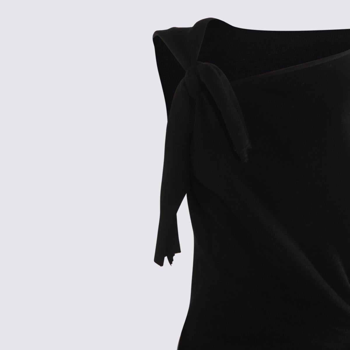 Moschino Black Wool Dress