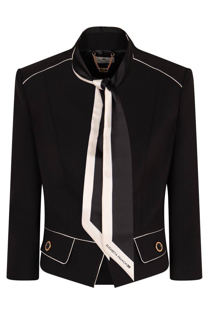 Elisabetta Franchi Single-Breasted Jacket