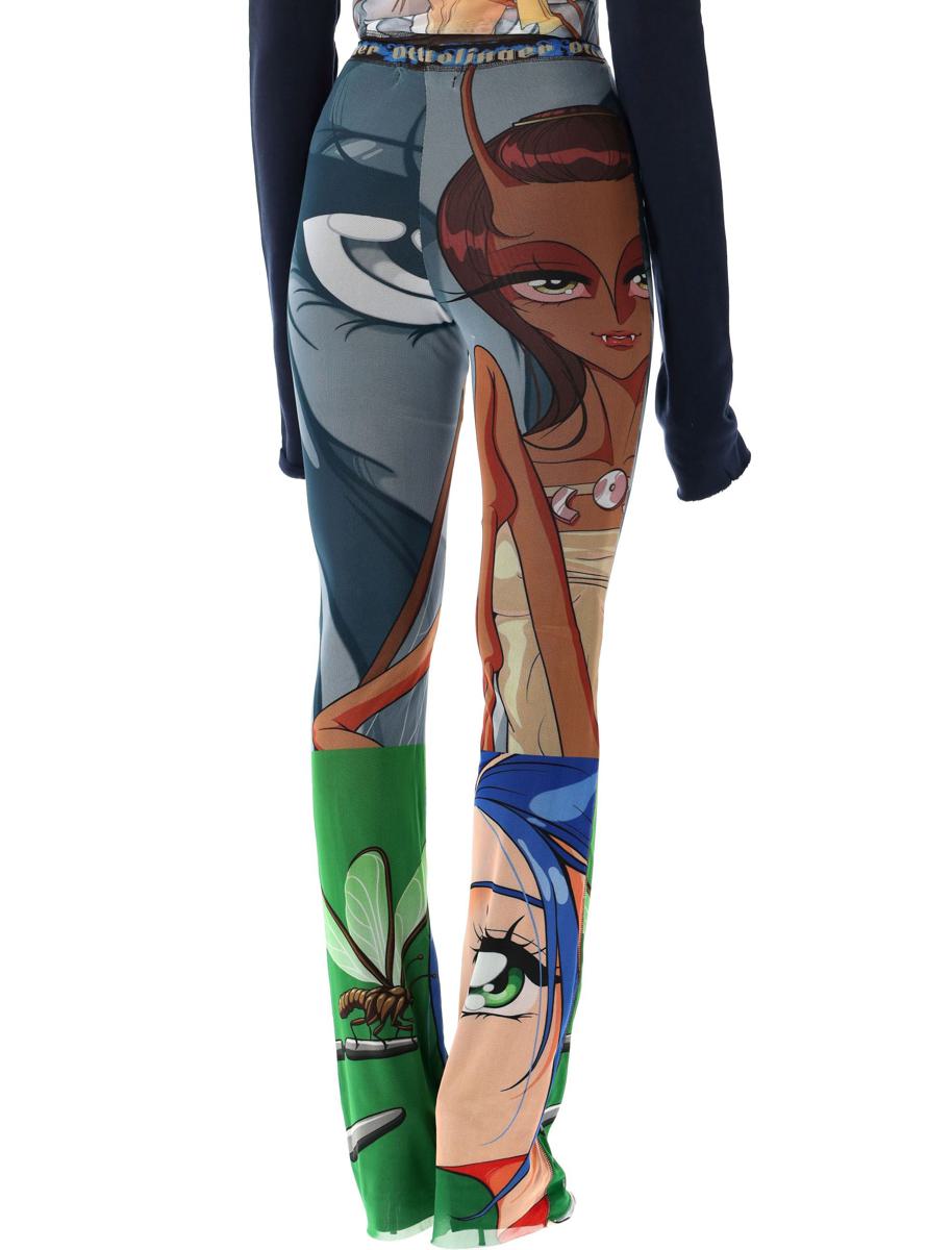 Ottolinger Julien Ceccaldi Multicolor Printed Pants