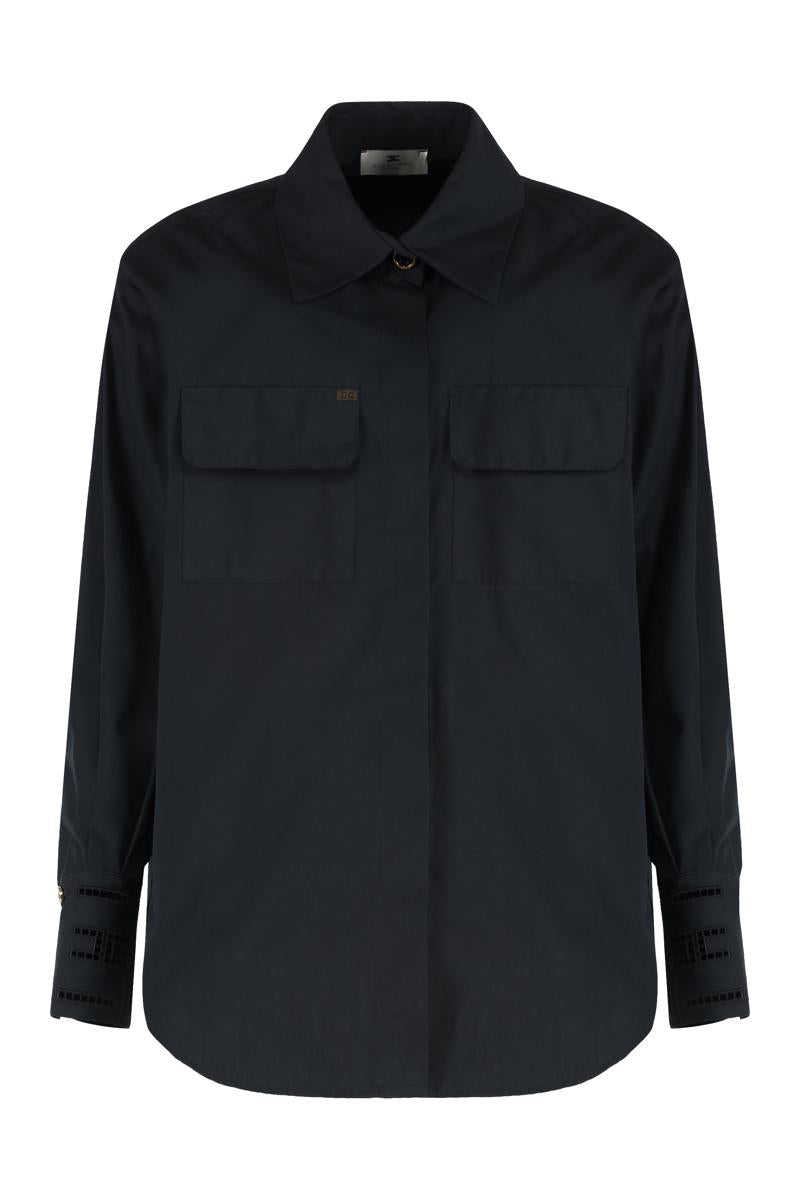 Elisabetta Franchi Cotton Poplin Shirt
