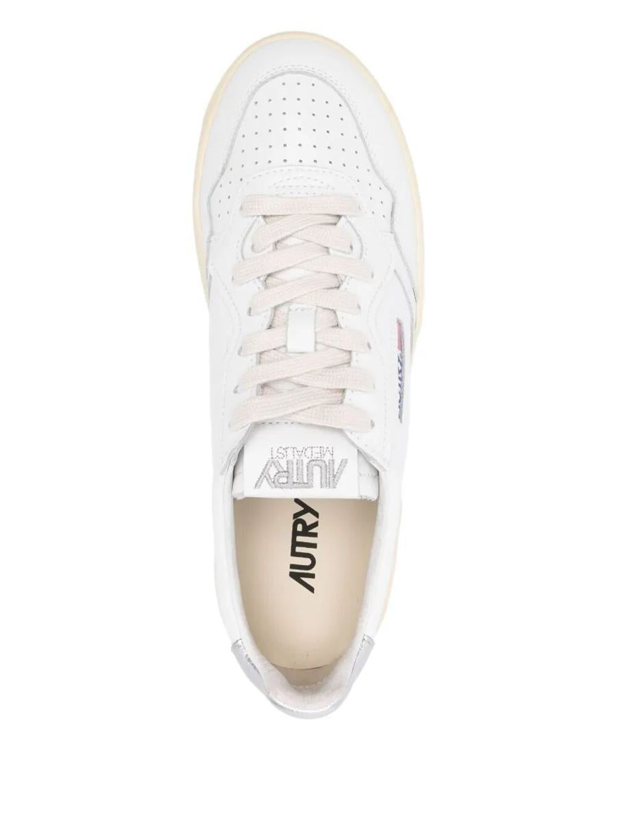 Autry "Platform Low" Leather Sneakers Shoes