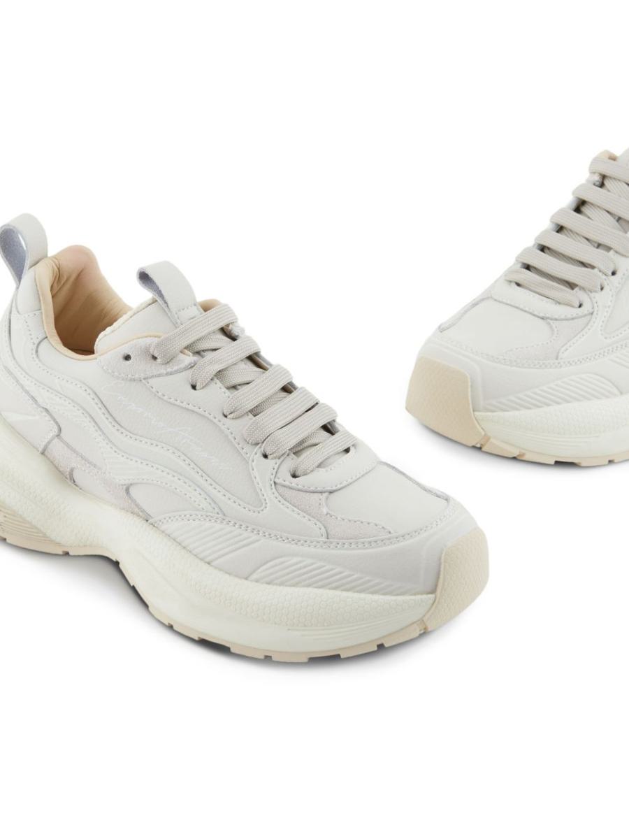 Emporio Armani Exclusive Leather Sneakers
