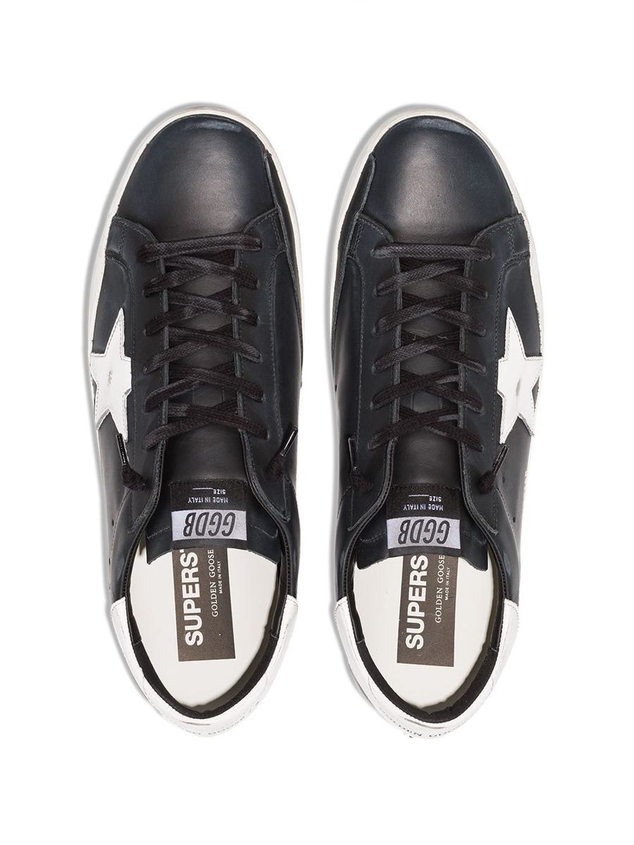 Golden Goose Super Star Leather Sneakers