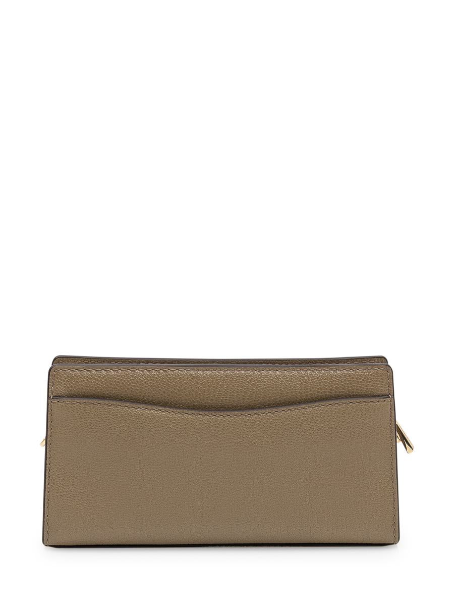 Michael Kors Michael Kors Taupe Leather Wallet