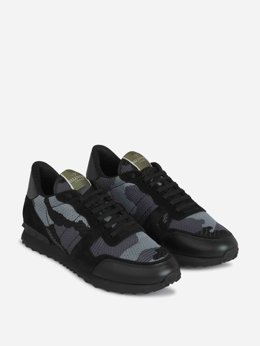 Valentino Garavani Rockrunner Camouflage Sneakers