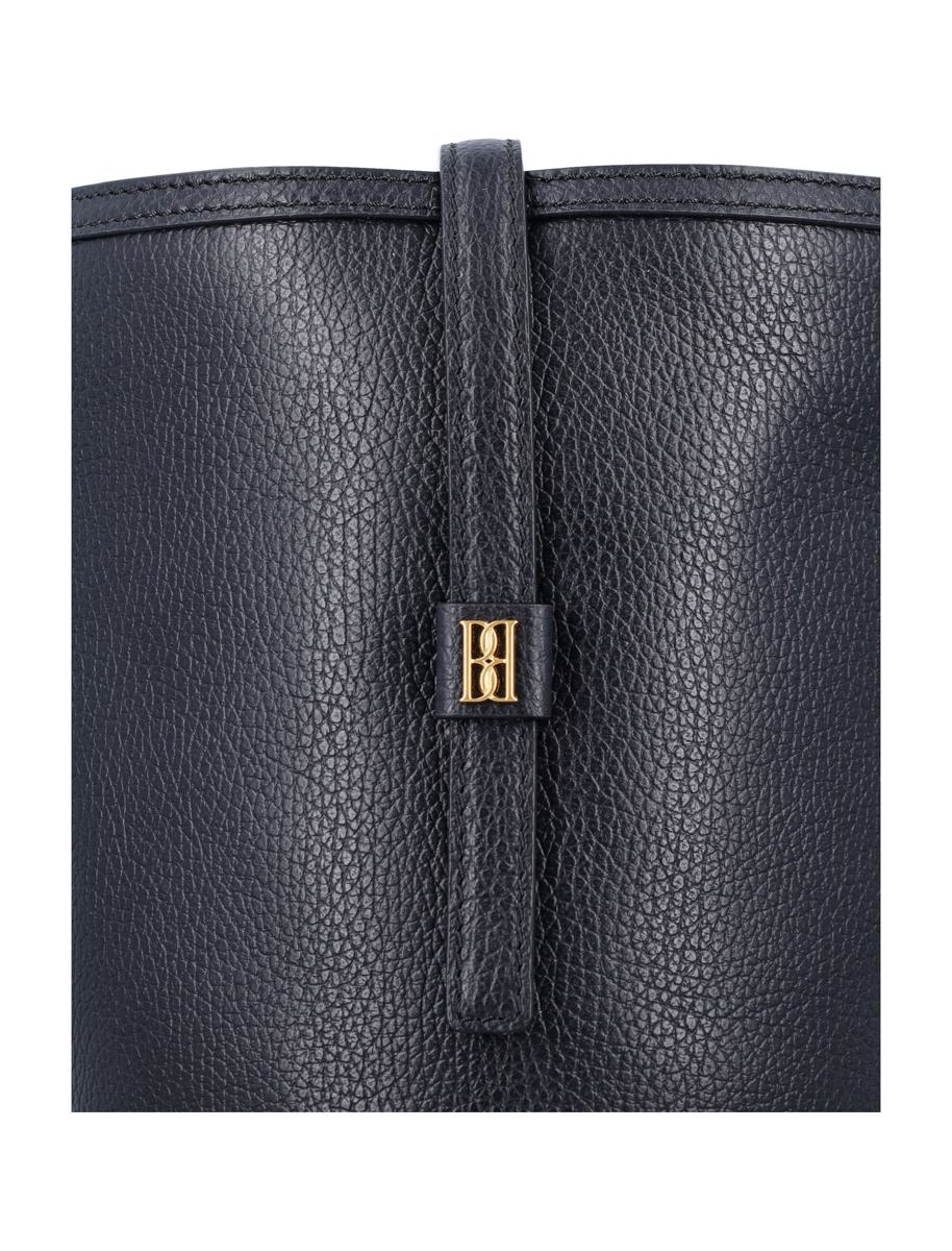 By Malene Birger Marylle Small Grainy Leather Bucket Bag