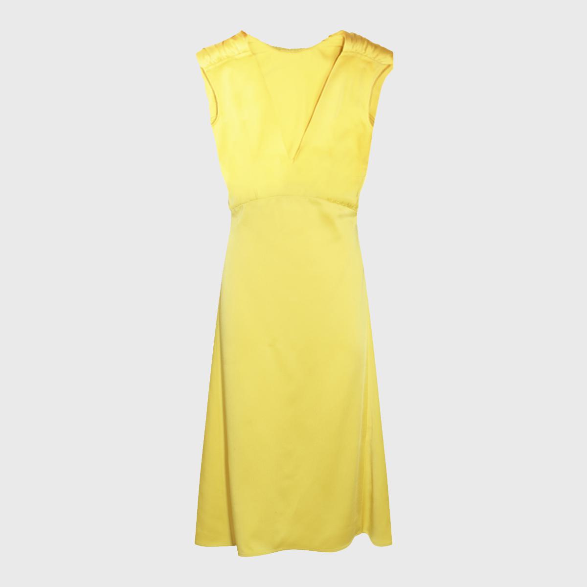 Jil Sander Acid Green Dress